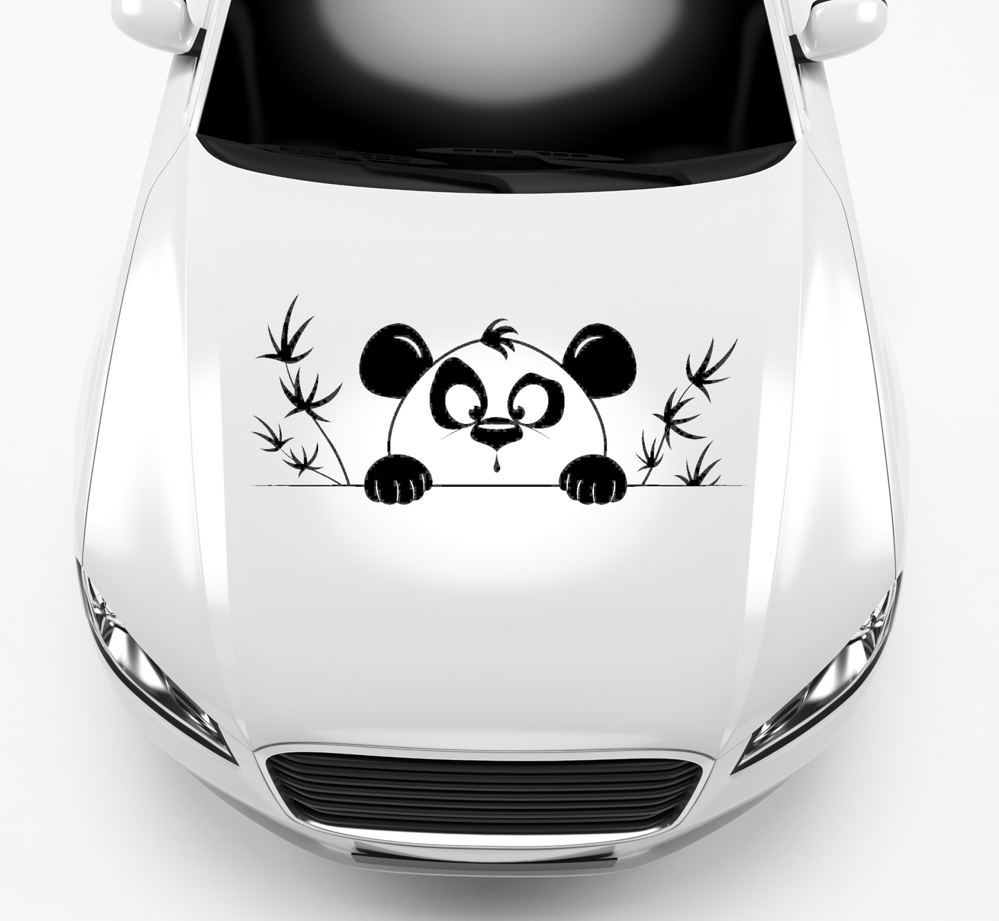 Autoaufkleber Panda-Baby
