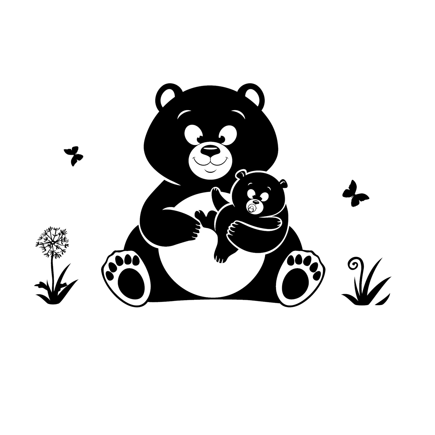 Autoaufkleber Teddybären