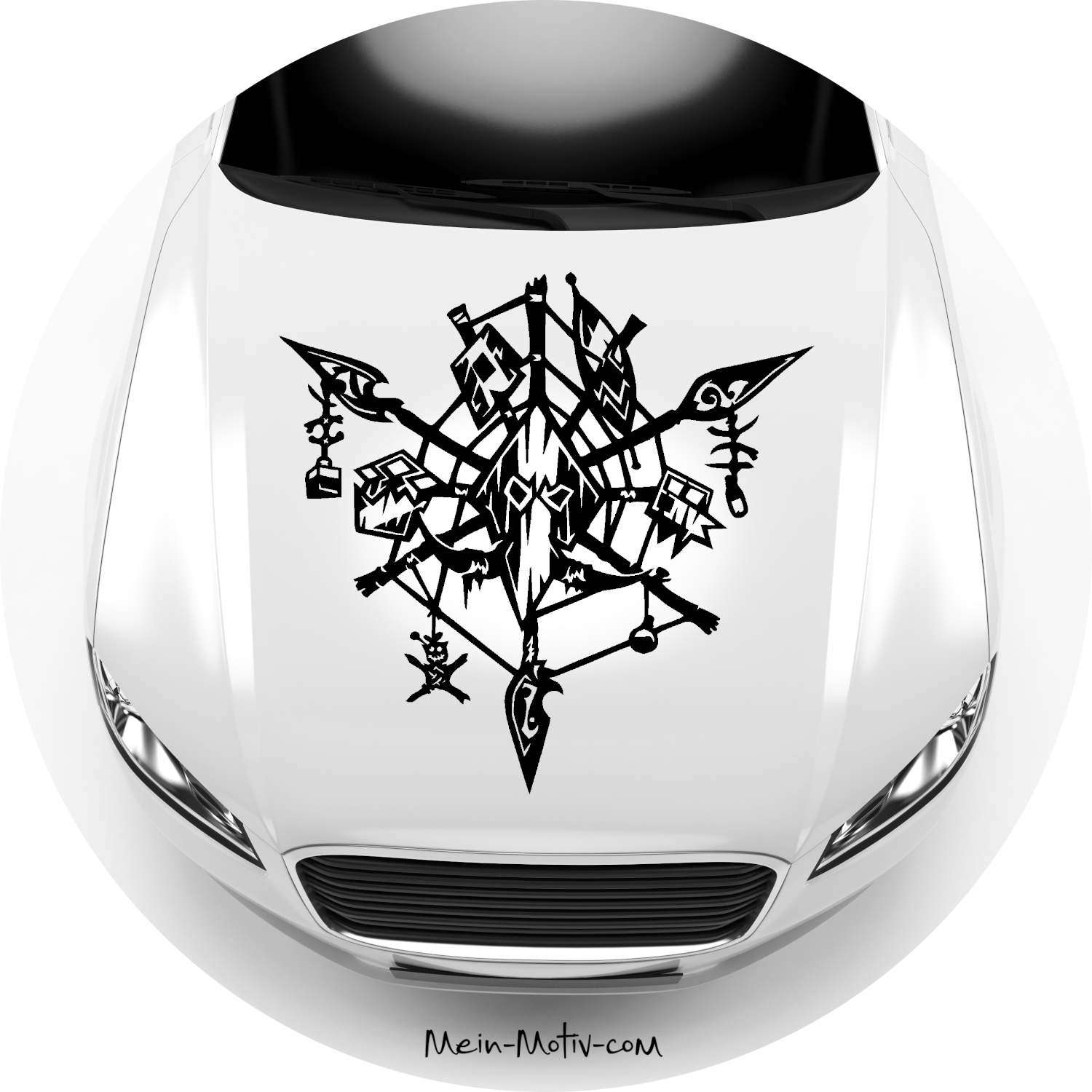 Autoaufkleber World of Warcraft - Wappen der Dunkelspeer Trolle