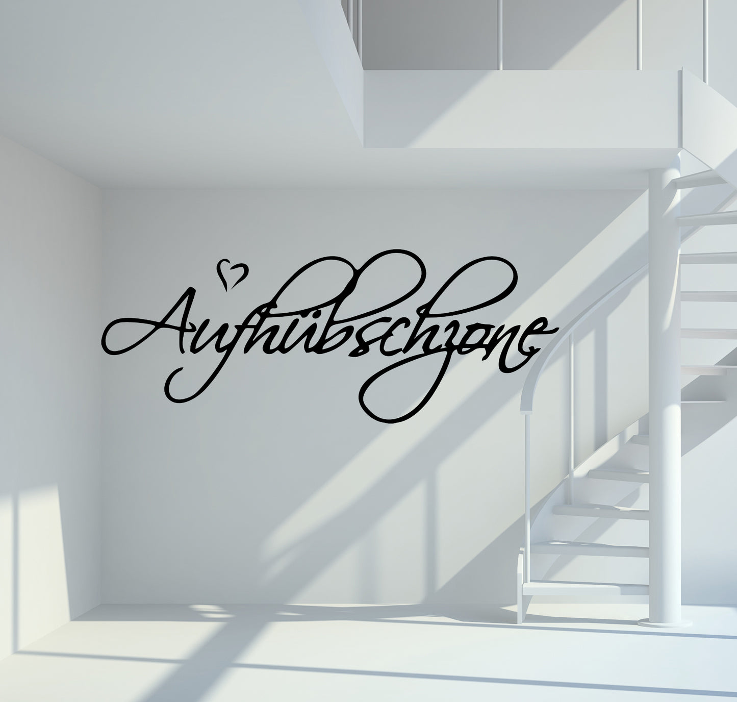 Wandtattoo Aufhübschzone