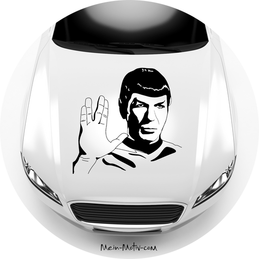 Autoaufkleber Star Trek Enterprise - Commander Spock