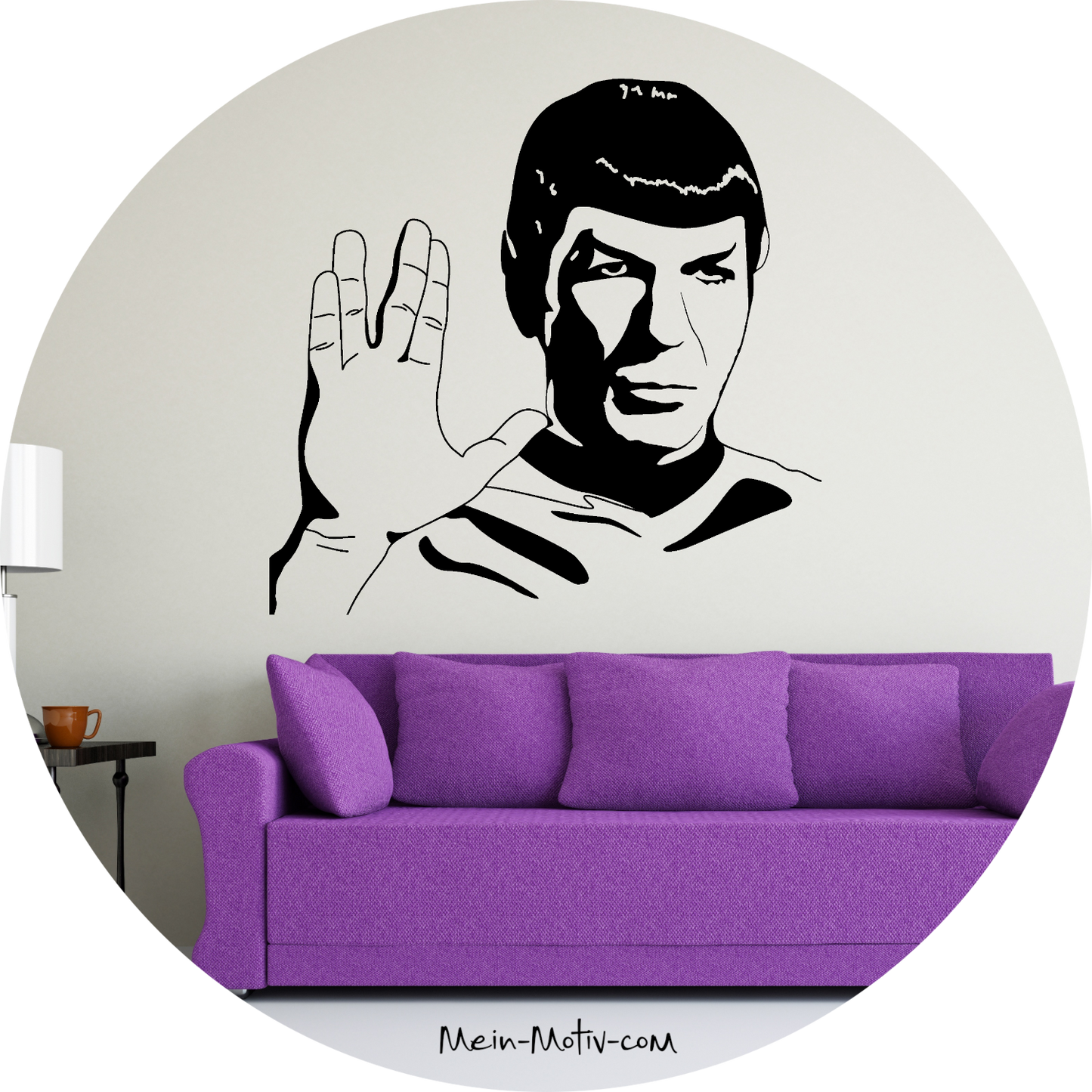Wandtattoo Star Trek Enterprise - Commander Spock