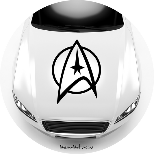 Autoaufkleber Star Trek - Symbol der Sternenflotte 2270