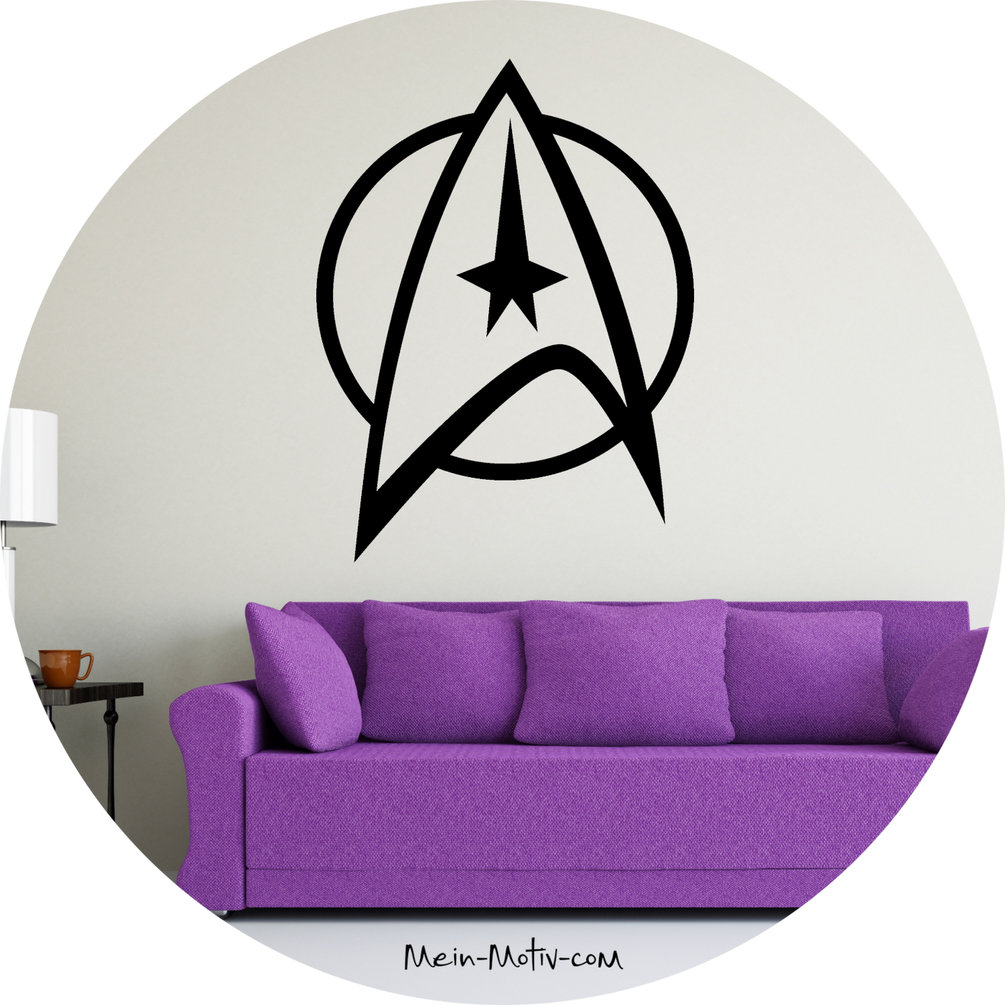 Wandtattoo Star Trek - Symbol der Sternenflotte 2270