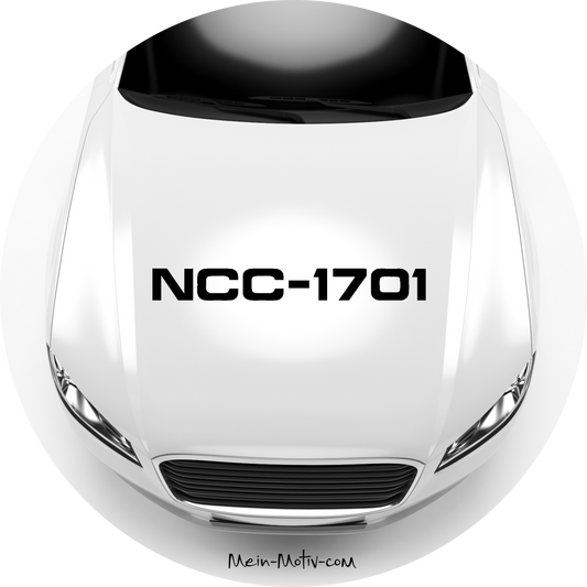 Autoaufkleber Star Trek - USS Enterprise NCC-1701