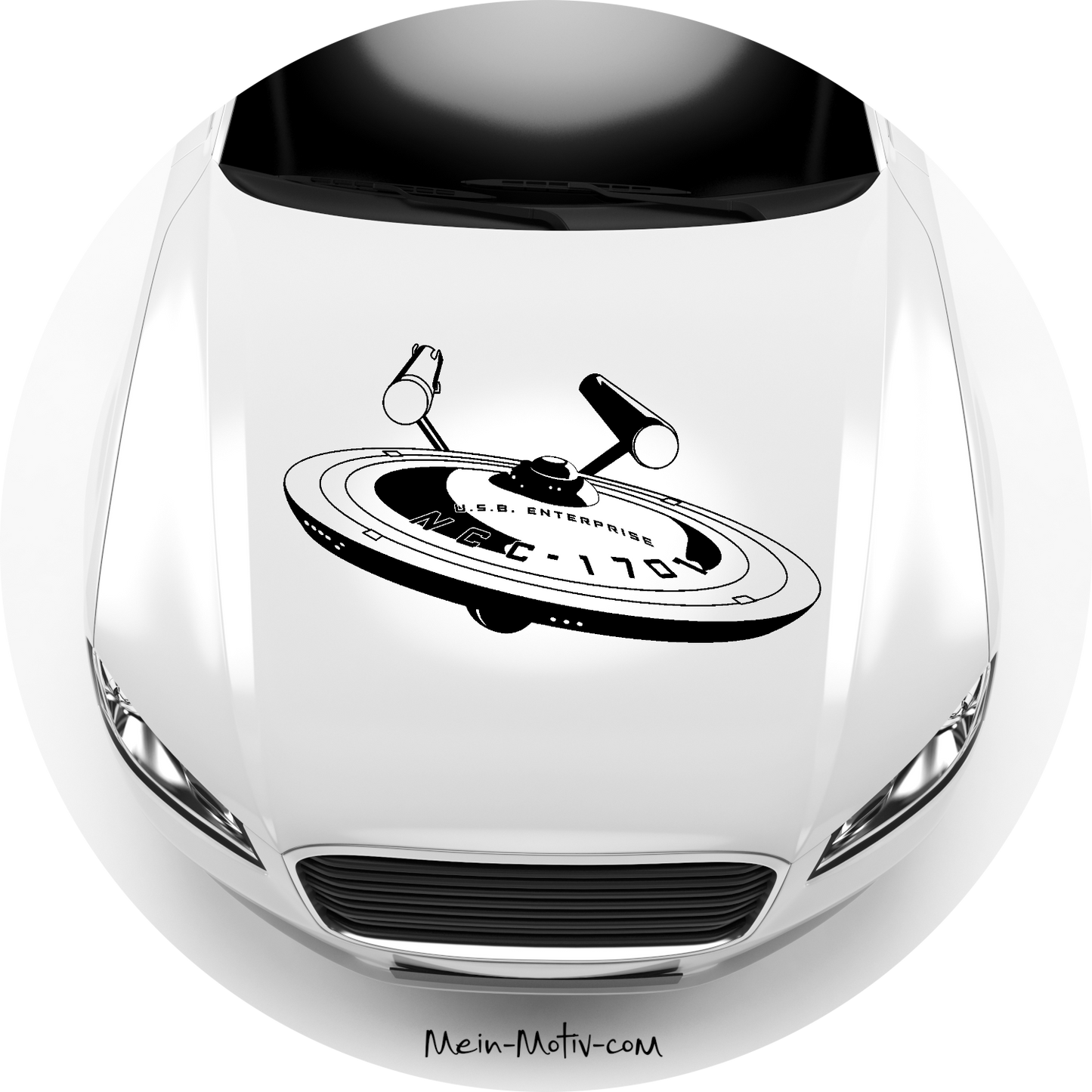 Autoaufkleber Star Trek - Enterprise