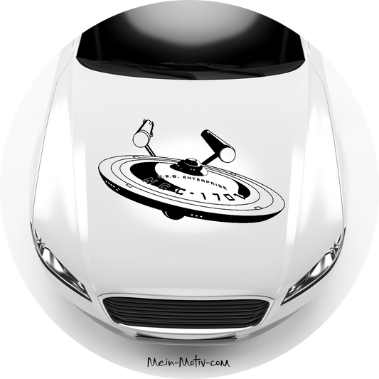 Autoaufkleber Star Trek - Enterprise