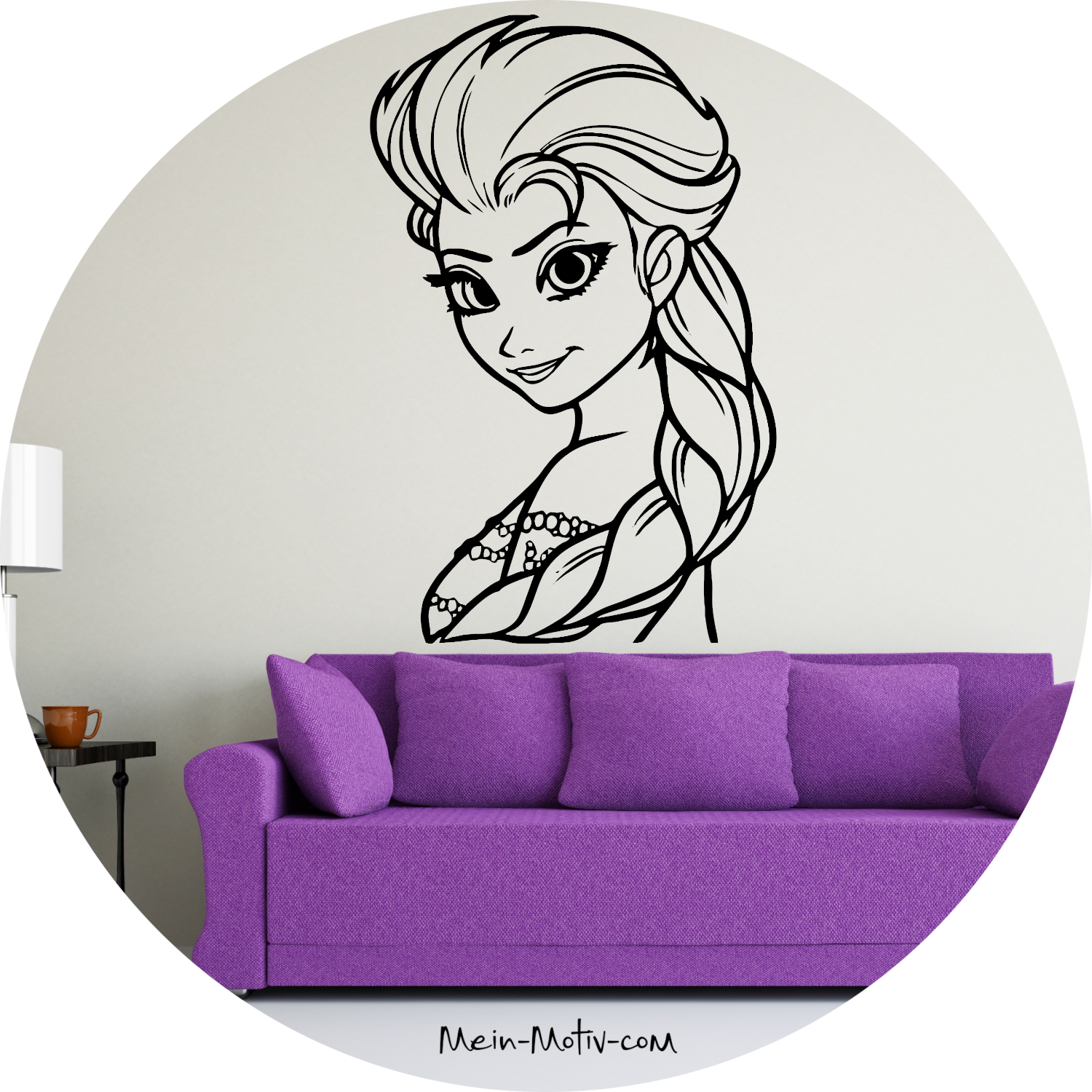 Wandtattoo Eisprinzessin