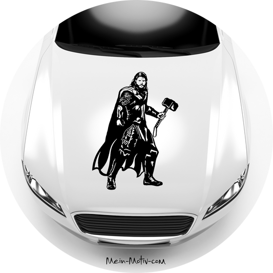 Autoaufkleber Thor