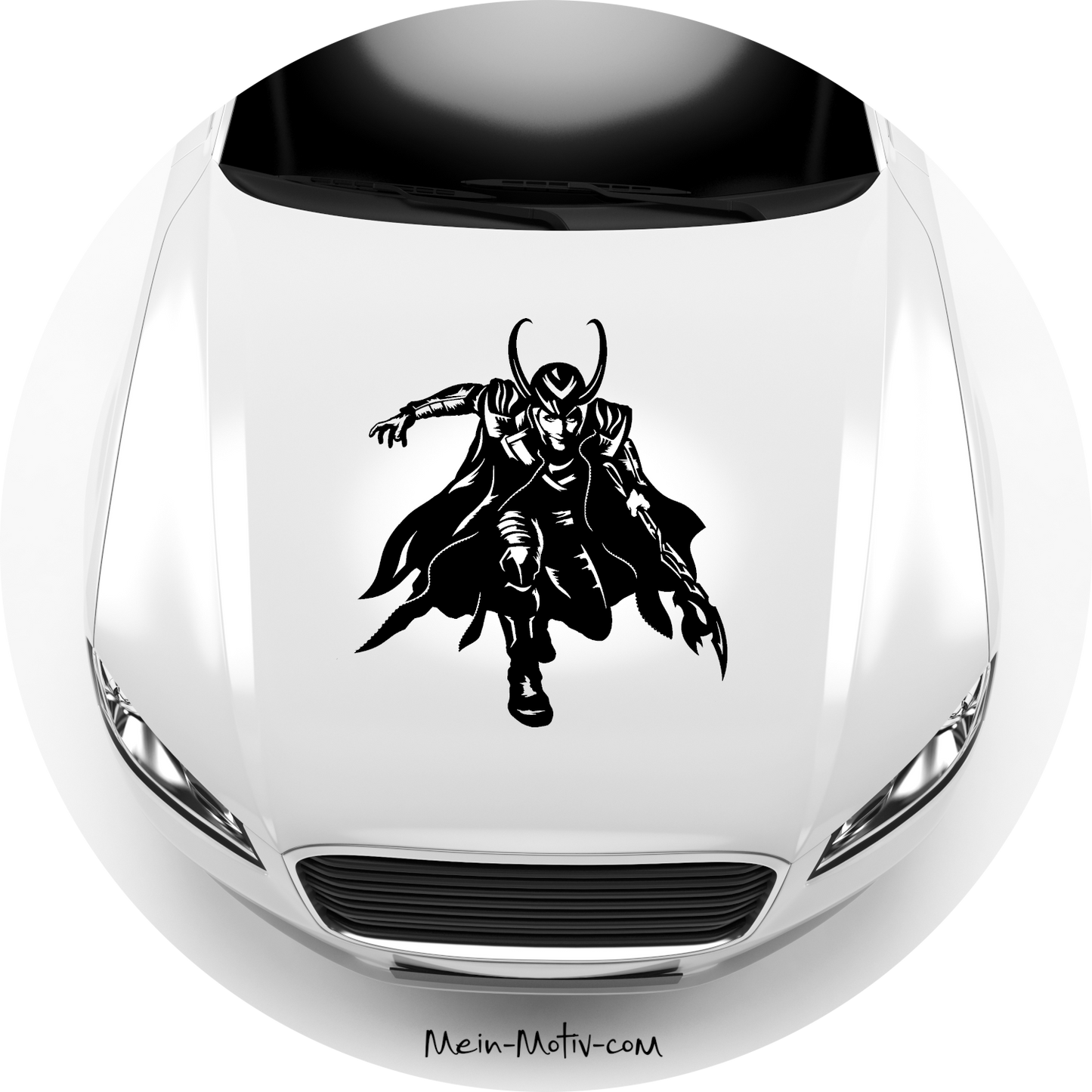 Autoaufkleber Loki