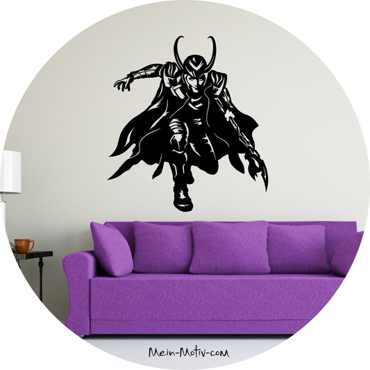 Wandtattoo Avengers - Loki