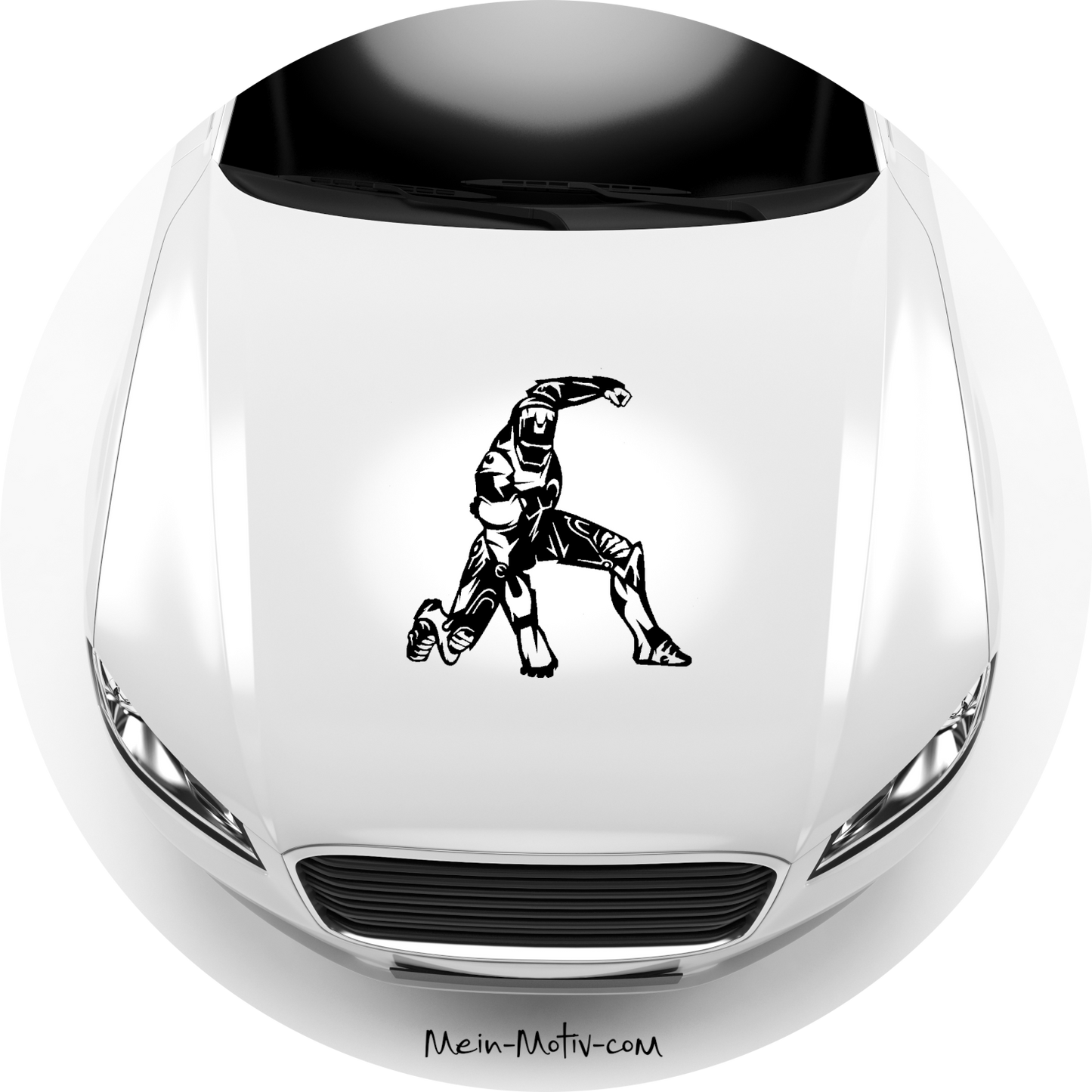 Autoaufkleber Iron Man