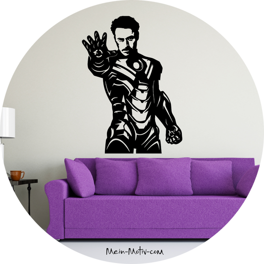 Wandtattoo Avengers - Iron Man Robert Downey Jr