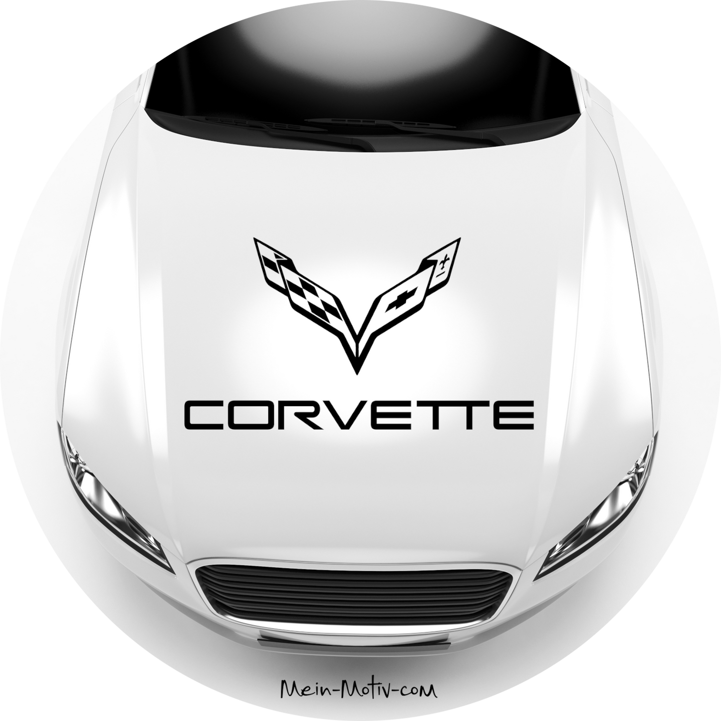 Autoaufkleber Corvette Schriftzug