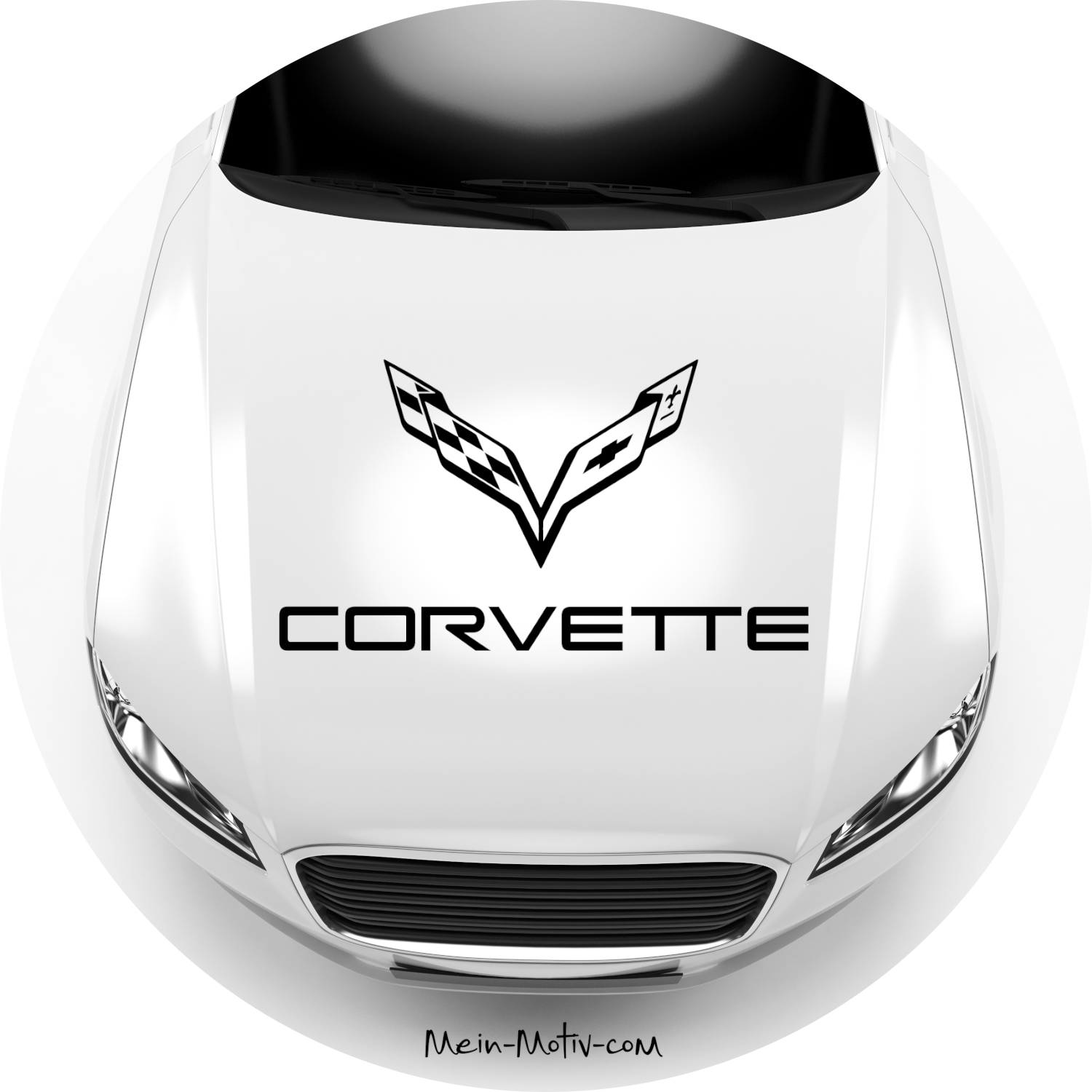 Autoaufkleber Corvette Schriftzug