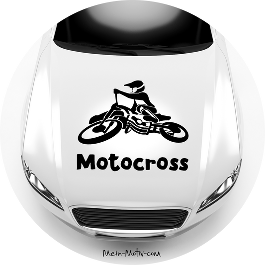 Autoaufkleber Motocross Enduro Schriftzug