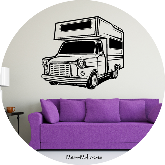Wandtattoo Ford Transit Wohnmobil Camper