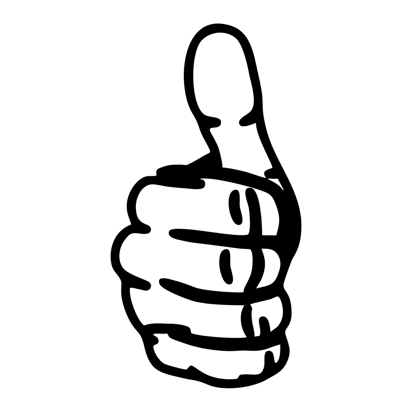 Autoaufkleber Smiley Daumen Hoch Emoji
