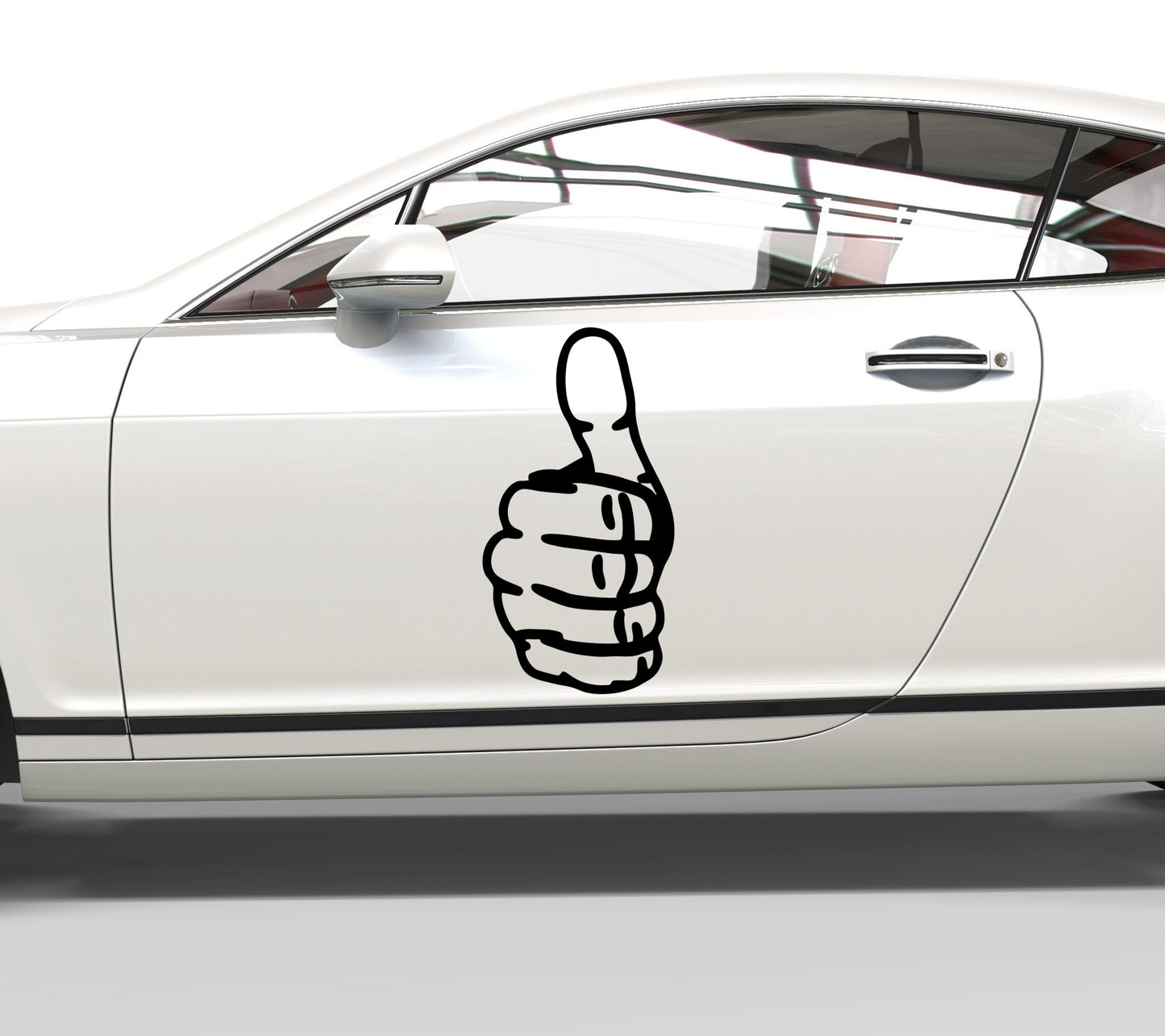 Autoaufkleber Smiley Daumen Hoch Emoji