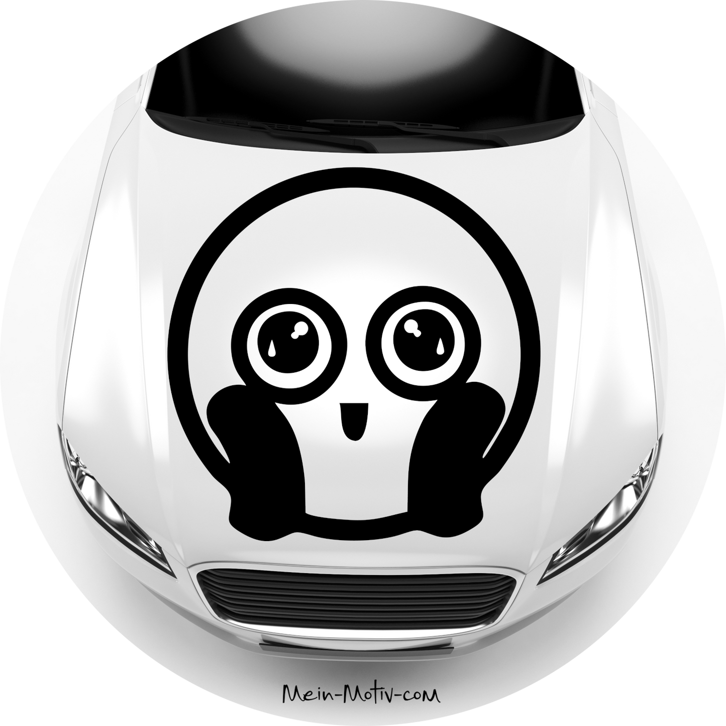 Autoaufkleber Smiley Glücklich Emoji