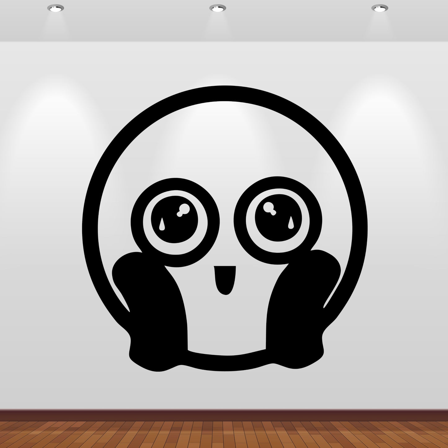 Wandtattoo Smiley Glücklich Emoji