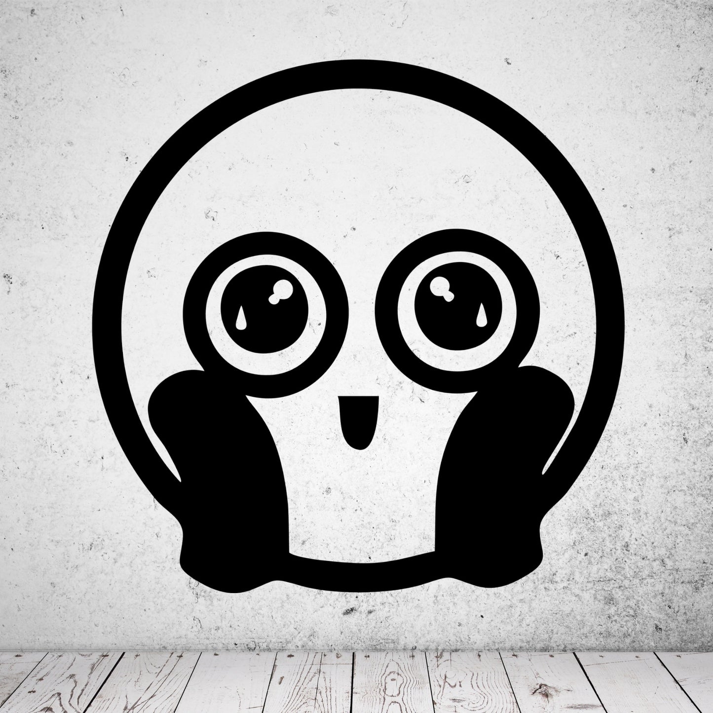 Wandtattoo Smiley Glücklich Emoji