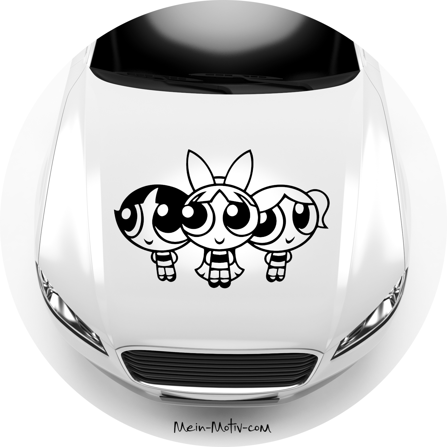 Autoaufkleber Powerpuff Girls