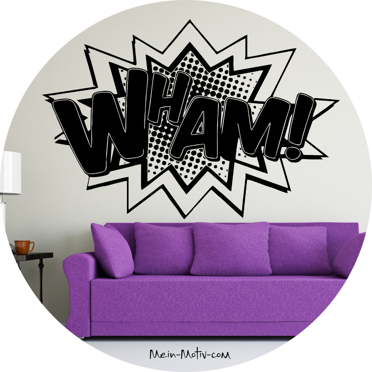 Wandtattoo WHAM - Roy Lichtenstein