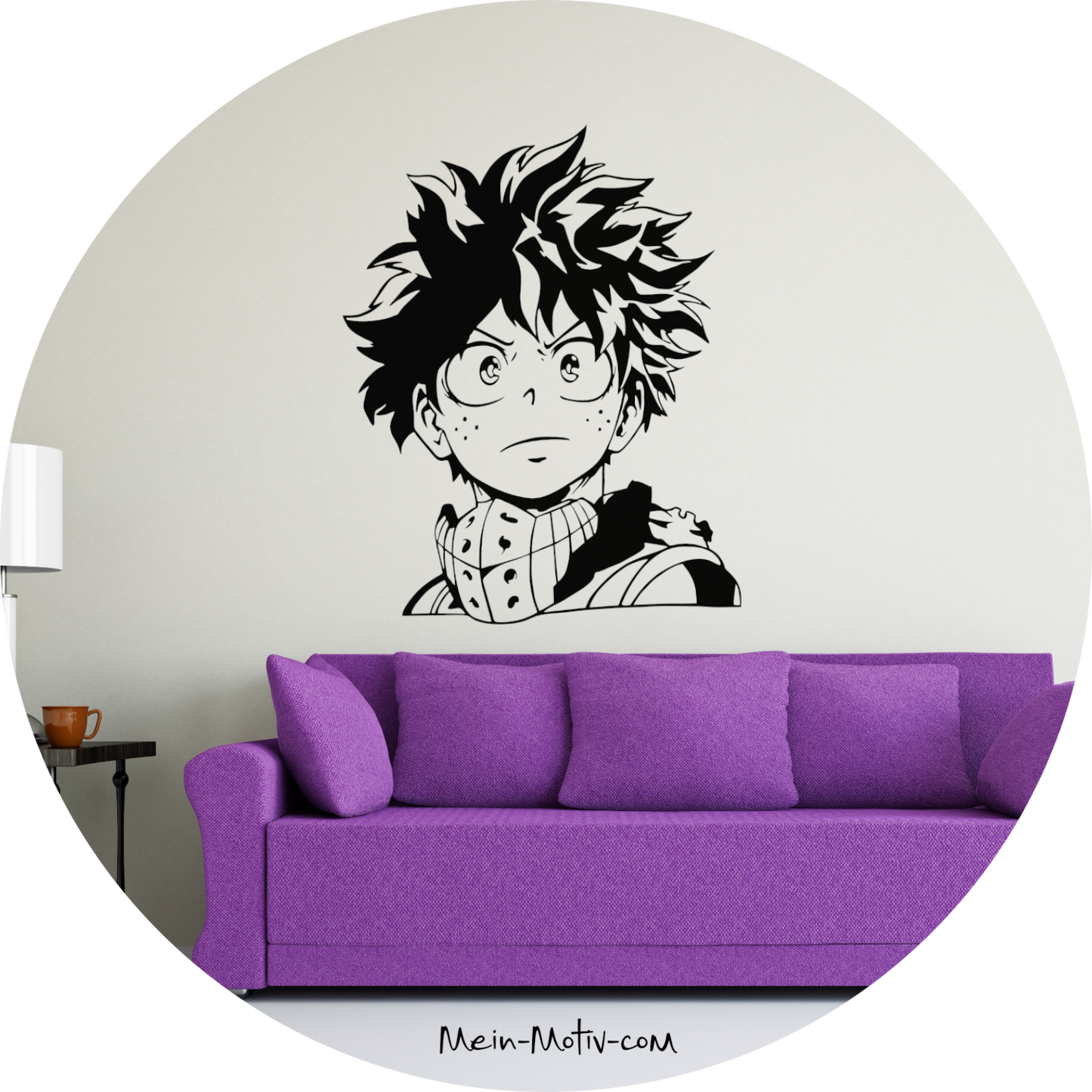 Wandtattoo My Hero Academia - Izuku Midoriya - Deku