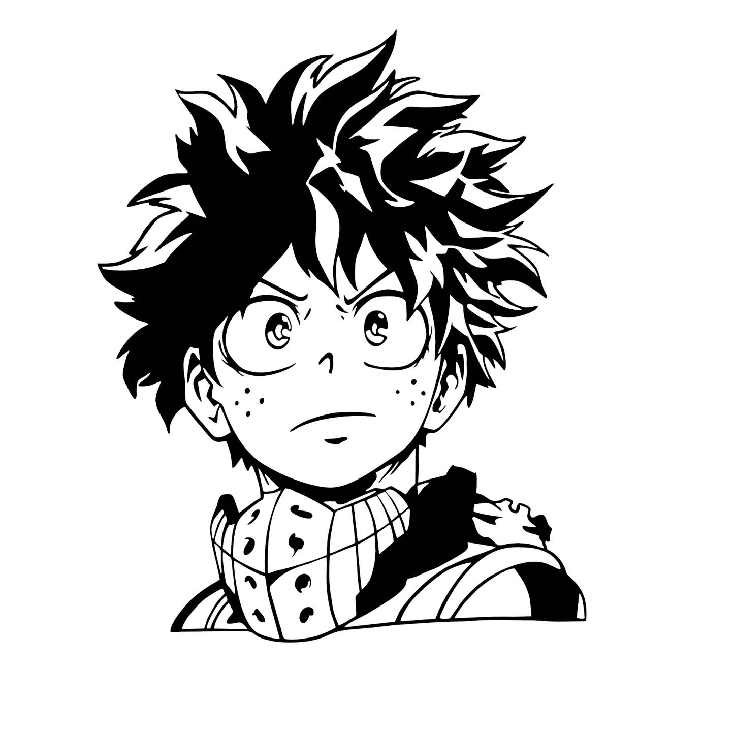 Autoaufkleber My Hero Academia - Izuku Midoriya - Deku