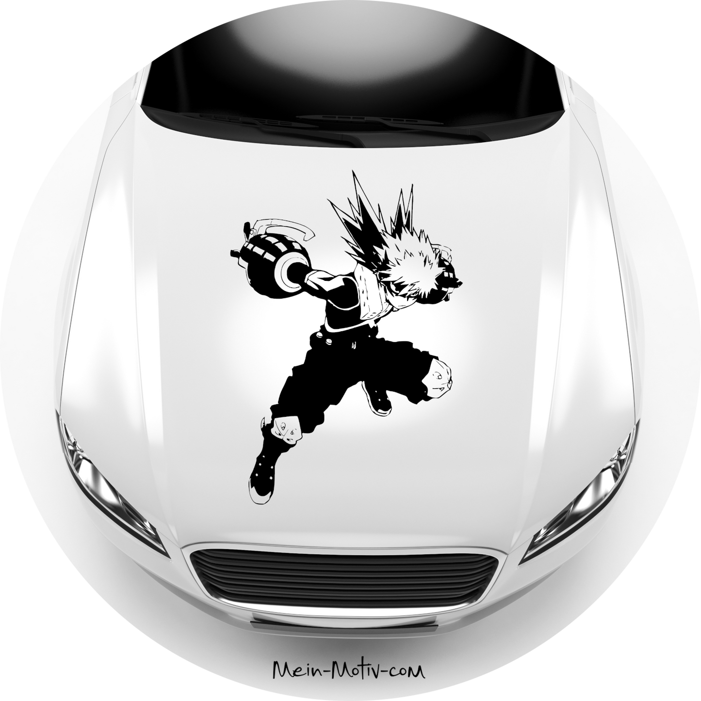 Autoaufkleber My Hero Academia - Katsuki Bakugo