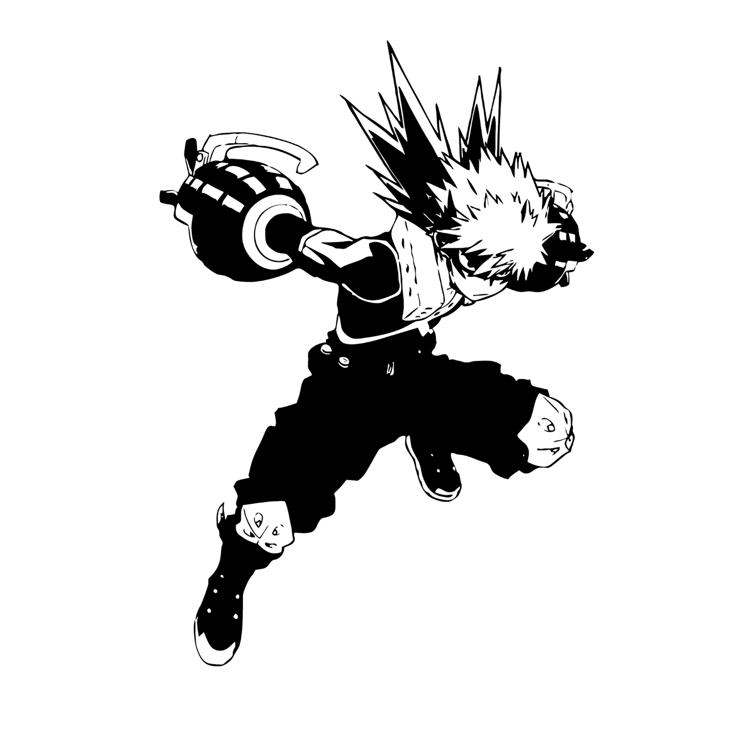 Autoaufkleber My Hero Academia - Katsuki Bakugo