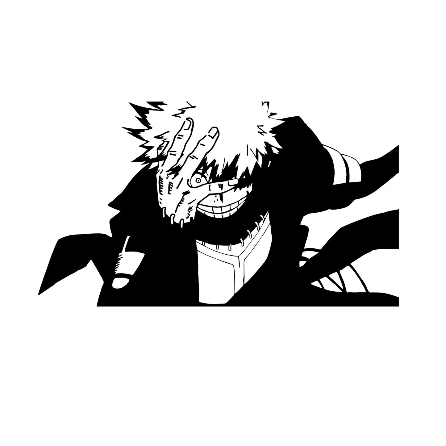 Autoaufkleber My Hero Academia - Toya Todoroki - Dabi