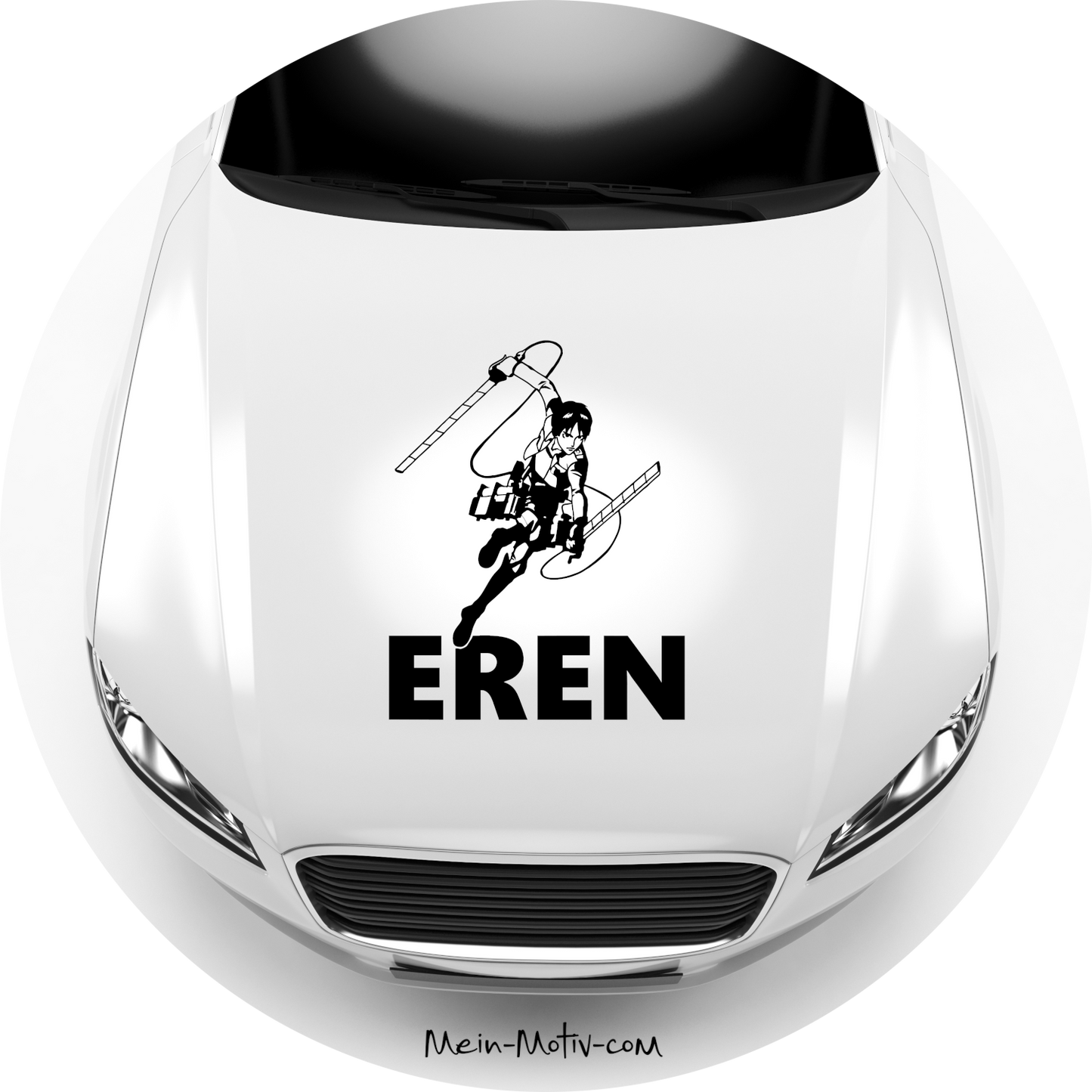 Autoaufkleber Attack on Titan - AOT - Eren Jäger