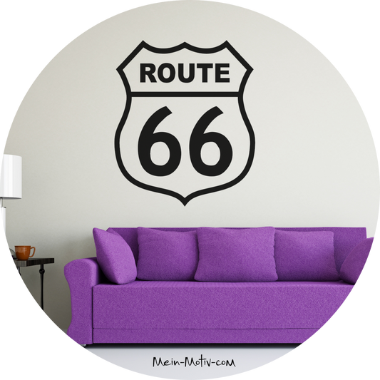 Wandtattoo Route 66