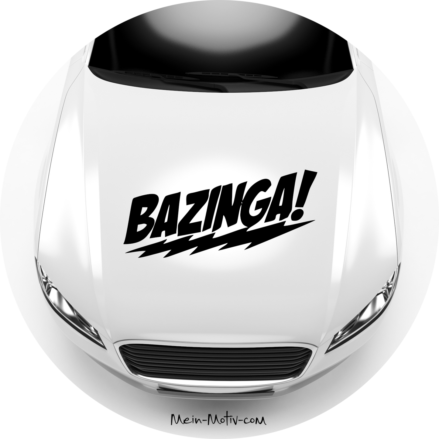 Autoaufkleber Bazinga