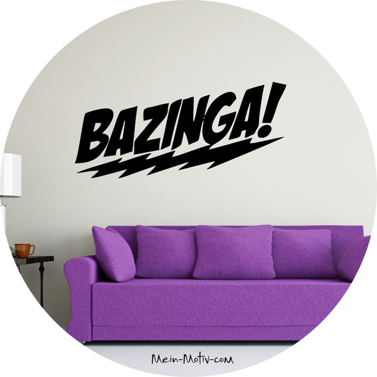 Wandtattoo Bazinga