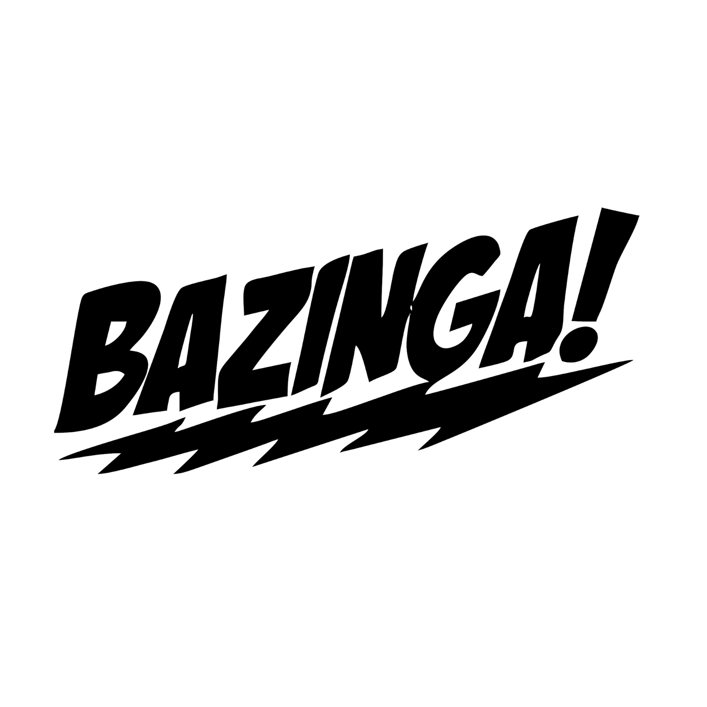 Autoaufkleber Bazinga