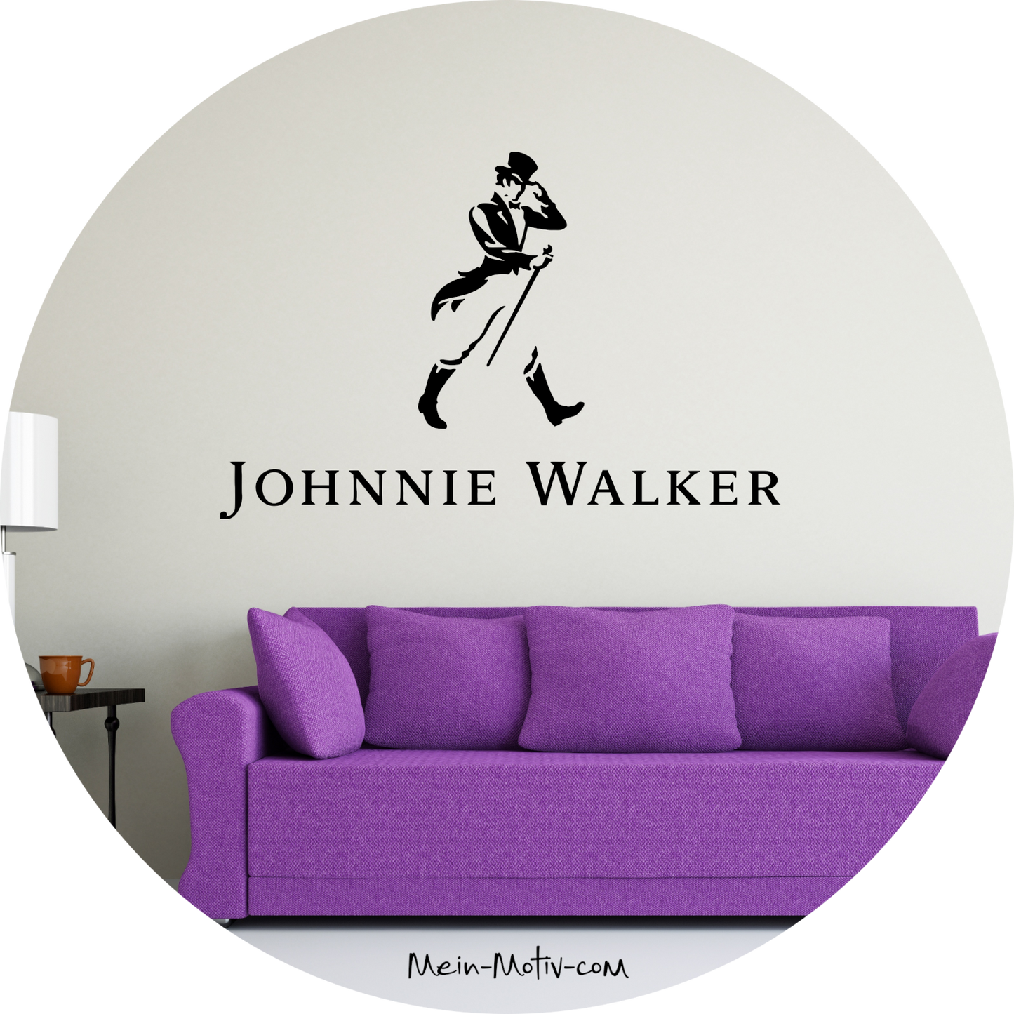 Wandtattoo Johnnie Walker