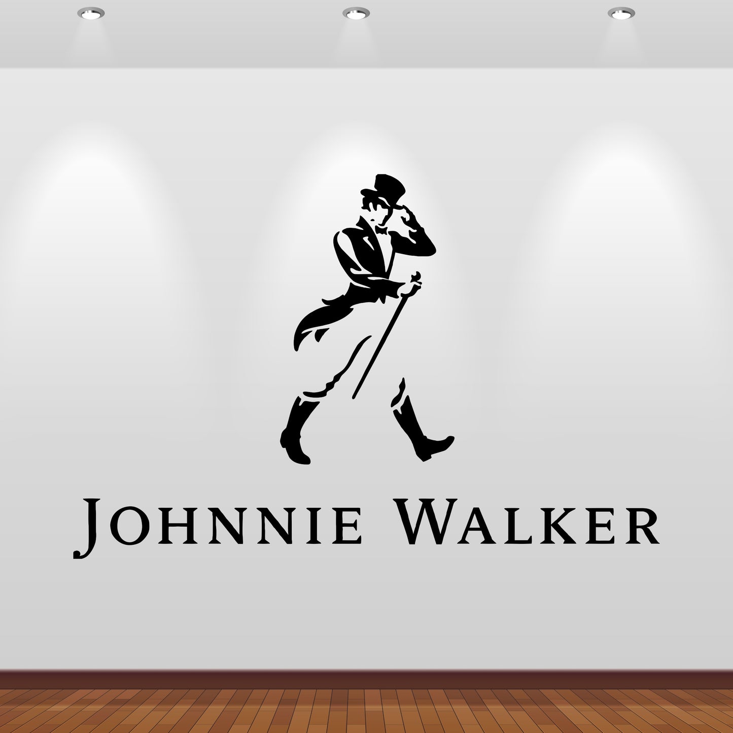 Wandtattoo Johnnie Walker