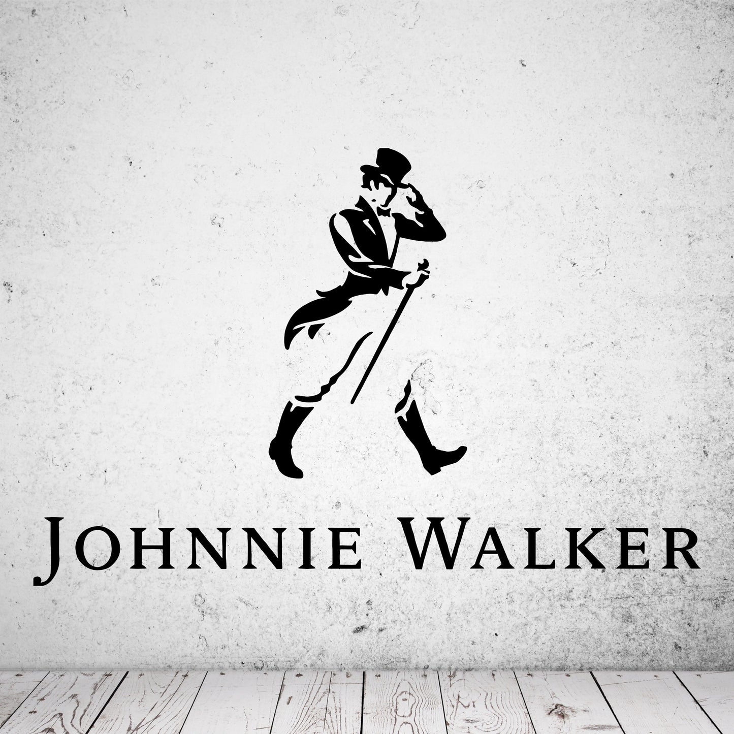 Wandtattoo Johnnie Walker