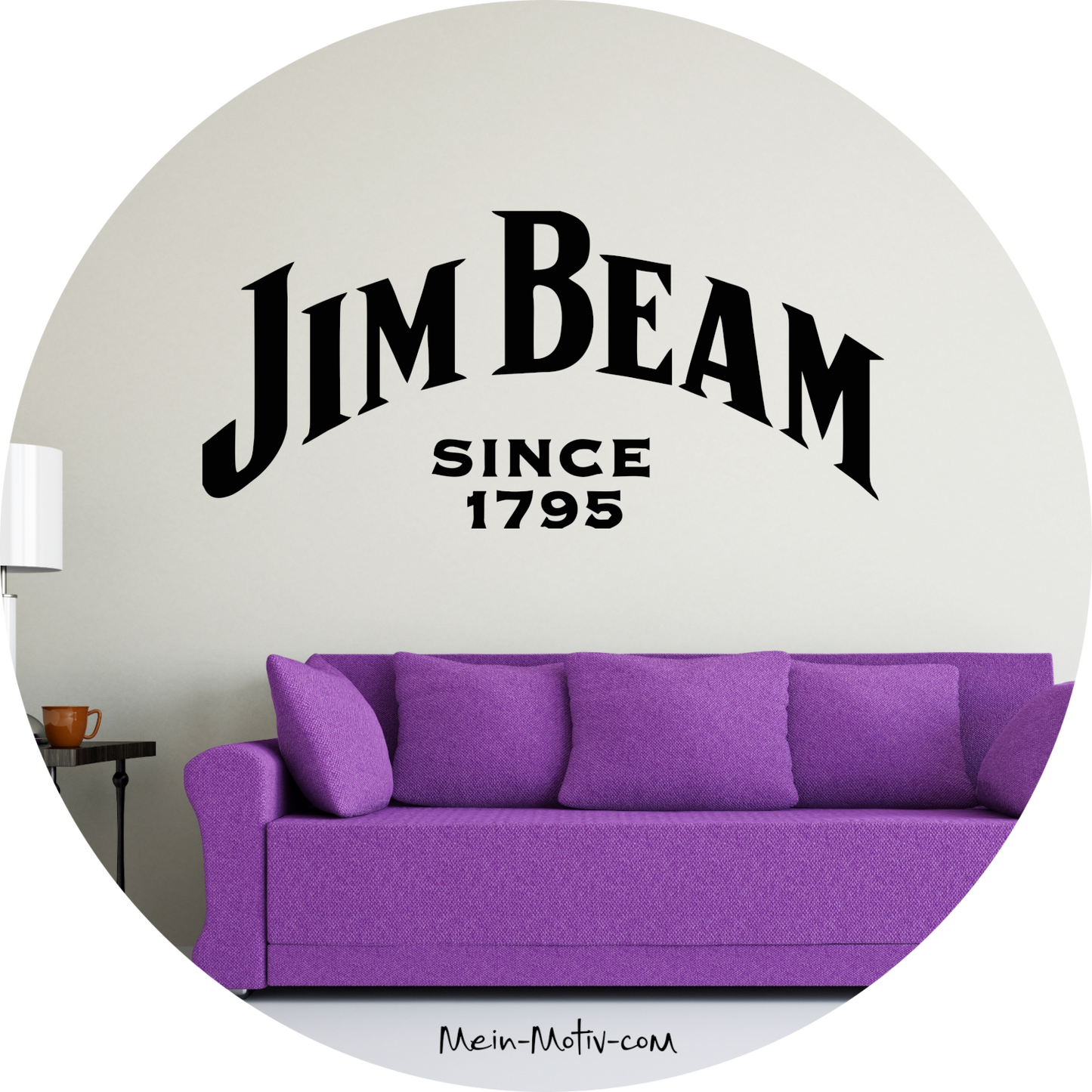 Wandtattoo Jim Beam