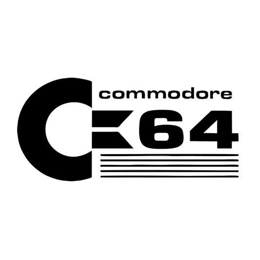 Autoaufkleber Commodore C64