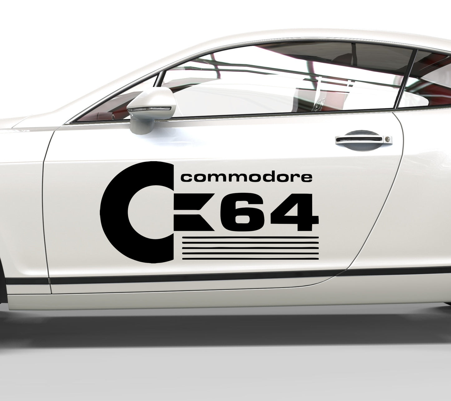 Autoaufkleber Commodore C64