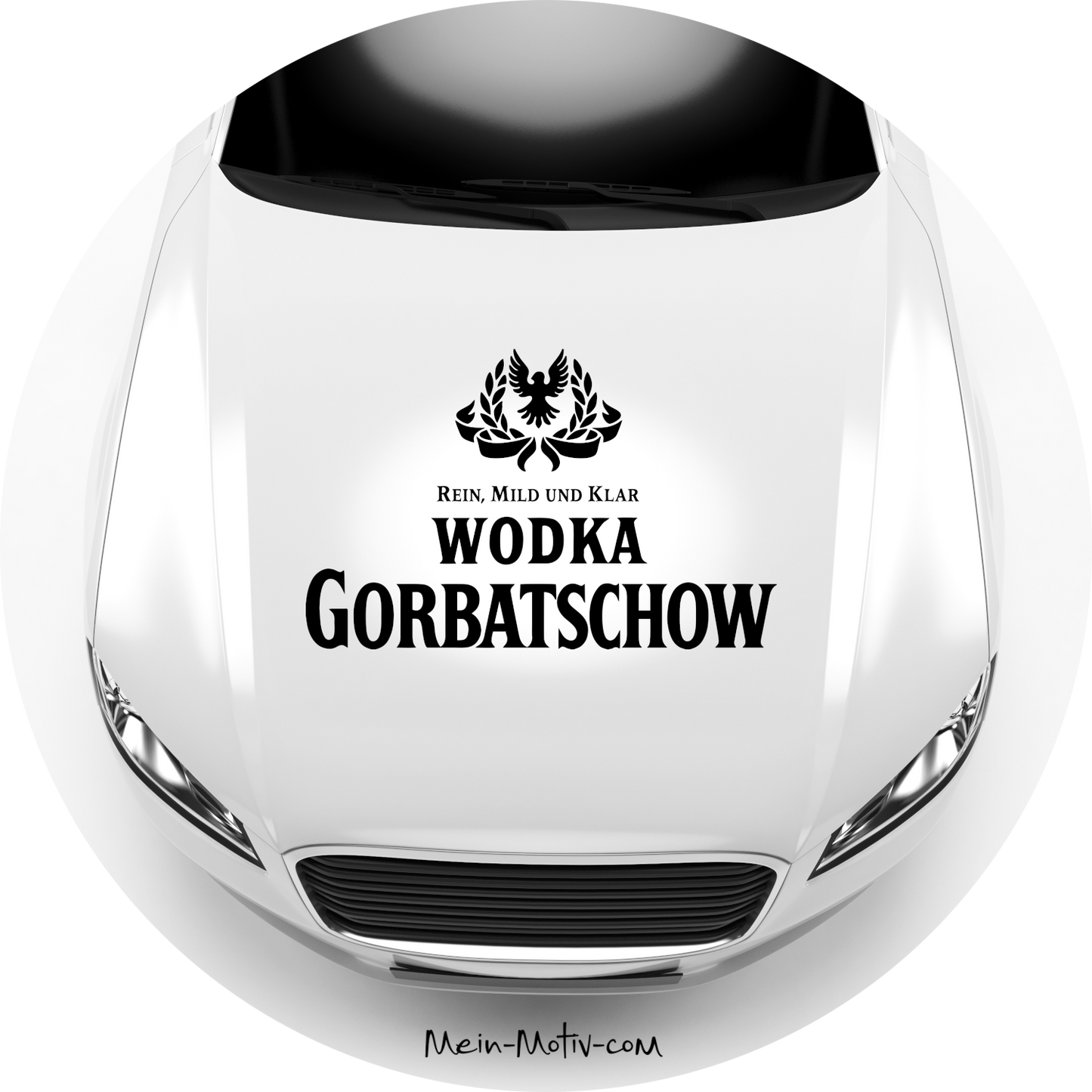 Autoaufkleber Wodka Gorbatschow