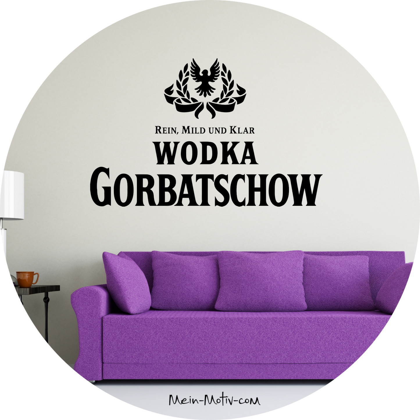 Wandtattoo Wodka Gorbatschow