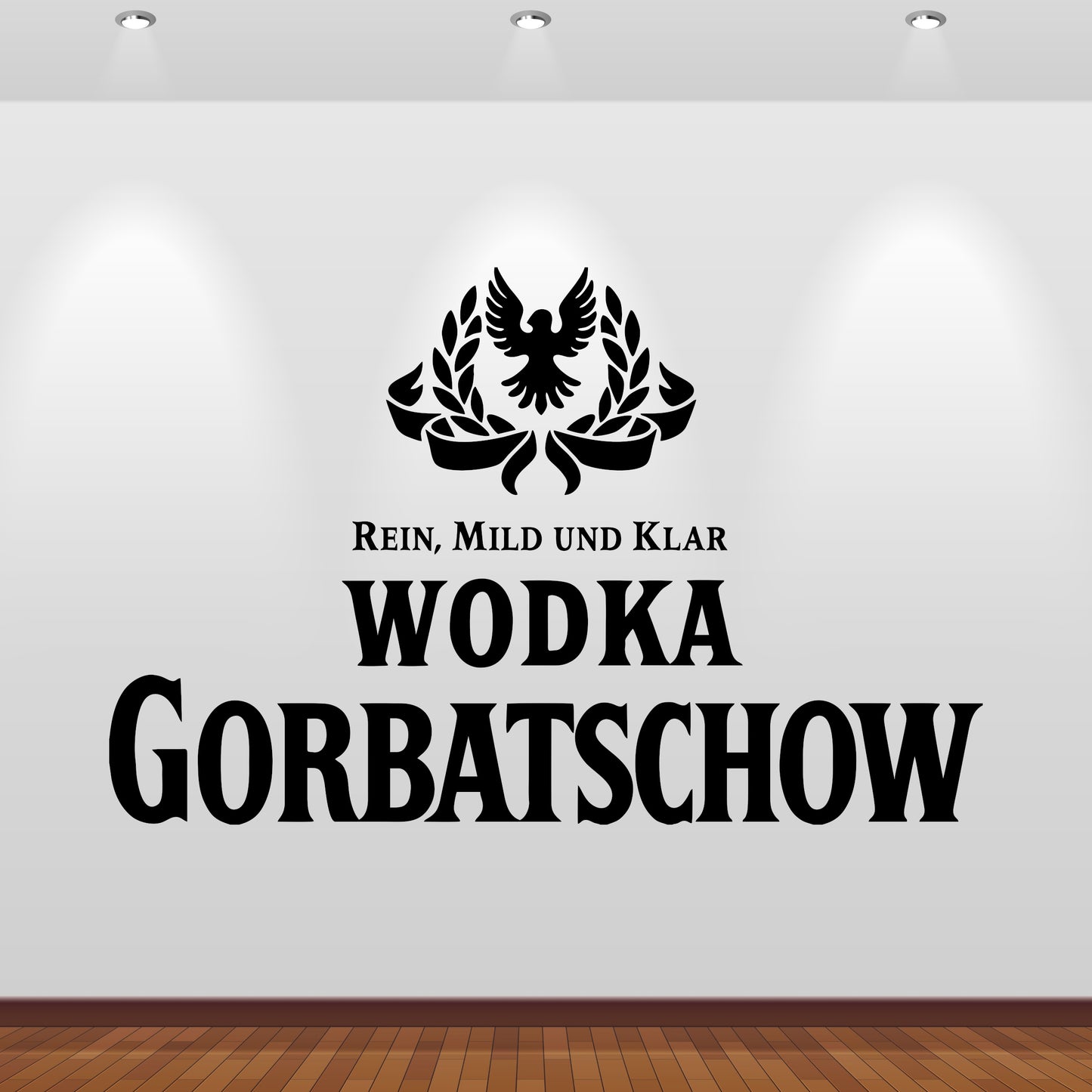 Wandtattoo Wodka Gorbatschow