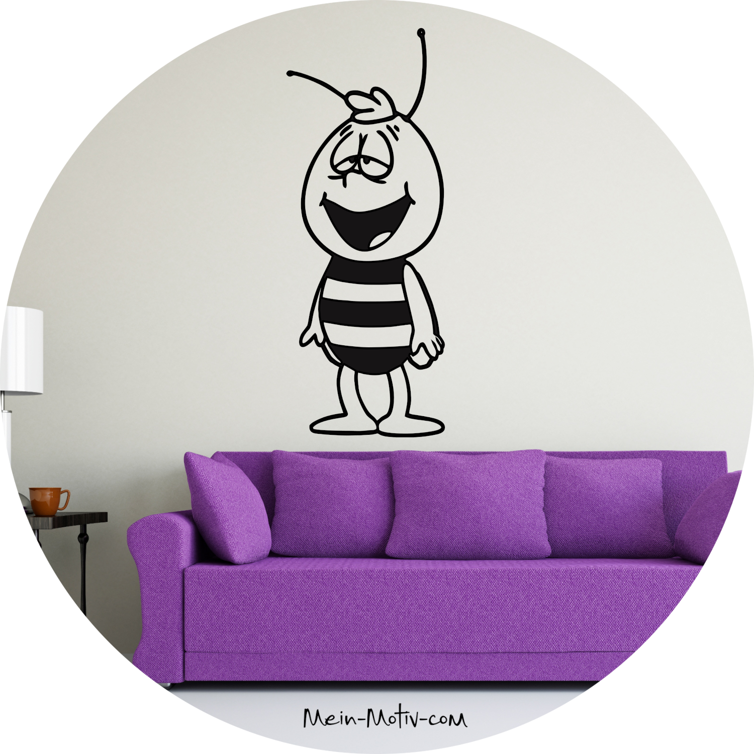 Wandtattoo Biene Maja - Willi