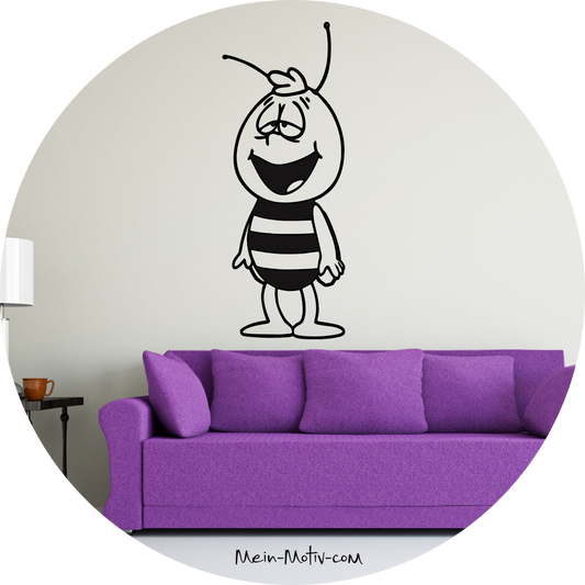 Wandtattoo Biene Maja - Willi