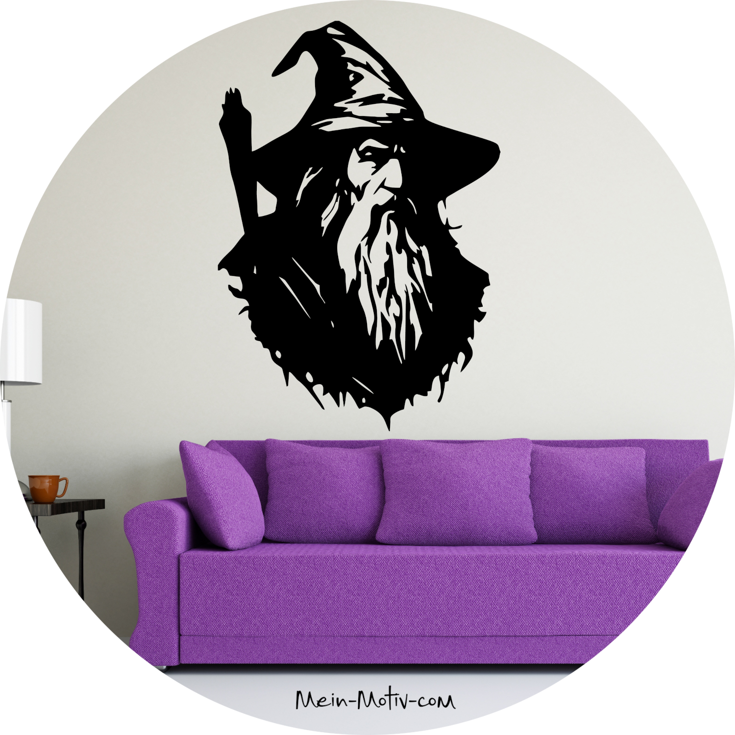 Wandtattoo Herr der Ringe Gandalf